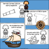 Hernan Cortes Mini Book for Early Readers: Early Explorers