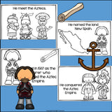 Hernan Cortes Mini Book for Early Readers: Early Explorers