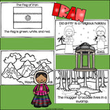 Iran Mini Book for Early Readers - A Country Study