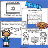 Israel Mini Book for Early Readers - A Country Study
