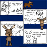 Moose Mini Book for Early Readers