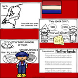 The Netherlands Mini Book for Early Readers - A Country Study