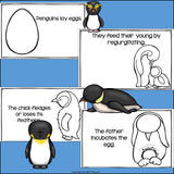 Penguins Mini Book for Early Readers