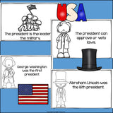 Presidents' Day Mini Book for Early Readers
