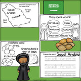 Saudi Arabia Mini Book for Early Readers - A Country Study
