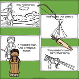 Sioux Tribe Mini Book for Early Readers