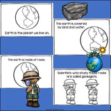 The Earth Mini Book for Early Readers: Geology and the History of the Earth
