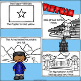 Vietnam Mini Book for Early Readers - A Country Study