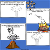 Volcanoes Mini Book for Early Readers