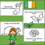 Christmas in Ireland Mini Book for Early Readers