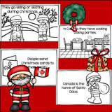 Christmas in Canada Mini Book for Early Readers