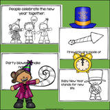 New Year's Day Mini Book for Early Readers
