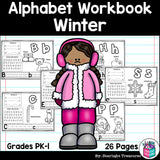 Worksheets A-Z Winter Theme
