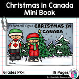 Christmas in Canada Mini Book for Early Readers