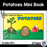 Potato Mini Book for Early Readers