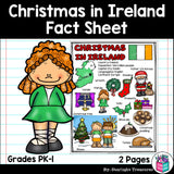 Christmas in Ireland Fact Sheet for Early Readers