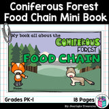 Coniferous Forest Food Chain Mini Book