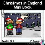 Christmas in England Mini Book for Early Readers