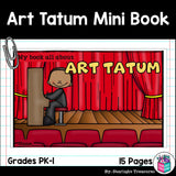 Art Tatum Mini Book for Early Readers: Black History Month