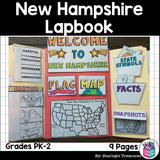New Hampshire Lapbook for Early Learners - A State Study