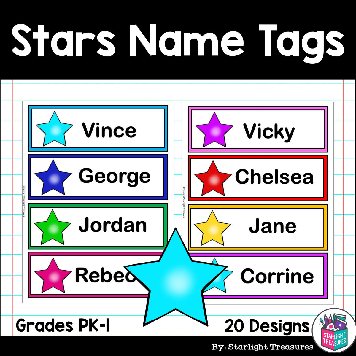 stars-desk-name-tags-editable-name-tags-starlight-treasures-llc for Free Printable Editable Name Plates Stars Desk Name Tags - Editable Name Tags – Starlight Treasures LLC for Free Printable Editable Name Plates