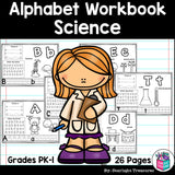 Worksheets A-Z Science Theme
