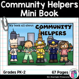 Community Helpers Mini Book for Early Readers