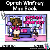 Oprah Winfrey Mini Book for Early Readers: Women's History Month