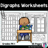 Digraphs Worksheets and Activities for Early Readers