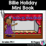 Billie Holiday Mini Book for Early Readers: Black History Month