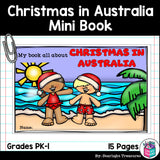Christmas in Australia Mini Book for Early Readers