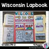 Wisconsin Lapbook for Early Learners - A State Study