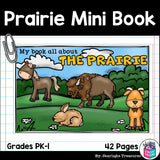 The Prairie Mini Book for Early Readers: Prairie Animals