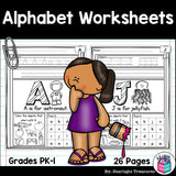 Alphabet Worksheets and Activities for Early Learners