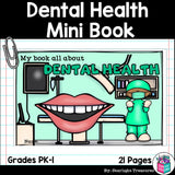 Dental Health Mini Book for Early Readers: Dental Health Month