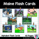 Maine Flash Cards