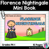 Florence Nightingale Mini Book for Early Readers: Women's History Month