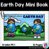 Earth Day Mini Book for Early Readers