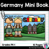 Germany Mini Book for Early Readers - A Country Study