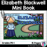 Elizabeth Blackwell Mini Book for Early Readers: Women's History Month