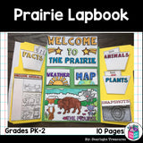 Prairie Lapbook for Early Learners - Animal Habitats