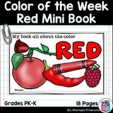 Colors of the Week: Red Mini Book