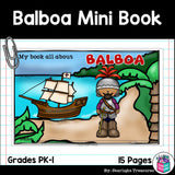 Vasco Nuñez de Balboa Mini Book for Early Readers: Early Explorers