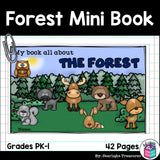 The Forest Mini Book for Early Readers: Forest Animals