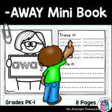 -AWAY Sight Word FREEBIE Mini Book for Early Readers - Dolch Sight Words