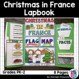 Christmas in France Lapbook for Early Learners