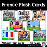 France Flash Cards