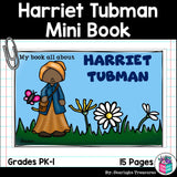 Harriet Tubman Mini Book for Early Readers: Black History Month