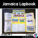 Jamaica Lapbook for Early Learners - A Country Study
