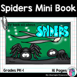 Spiders Mini Book for Early Readers